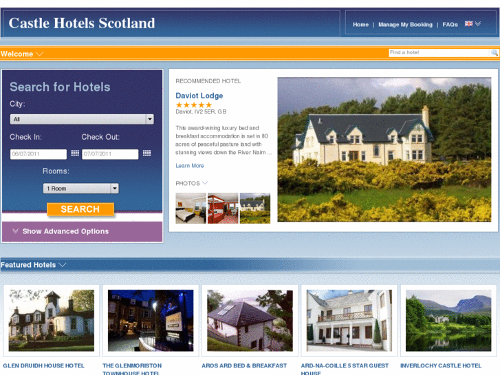 www.castlehotelsscotland.com