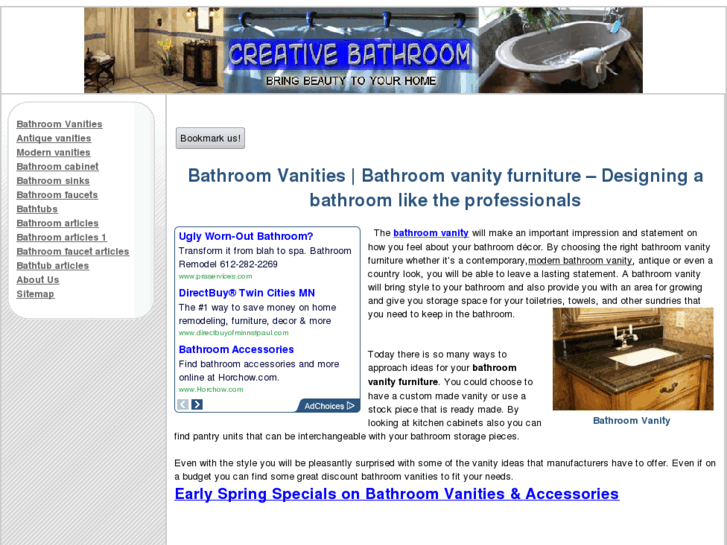 www.creativebathroom.com