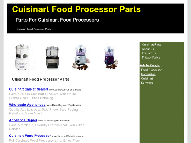 www.cuisinartfoodprocessorparts.com