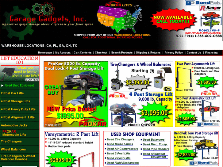 www.garagegadgetsinc.com