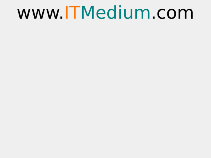 www.itmedium.com