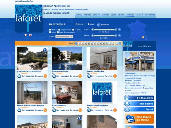 www.laforet-var.com