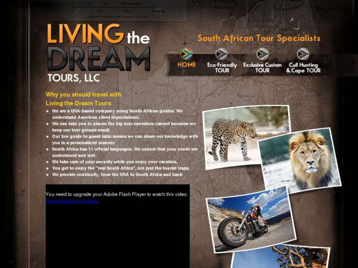 www.livingthedreamtours.com