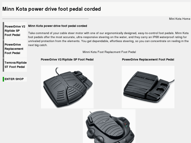 www.minnkotapowerdrivefootpedalcorded.info