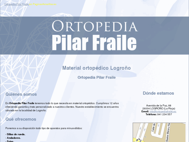 www.ortopediafraile.es