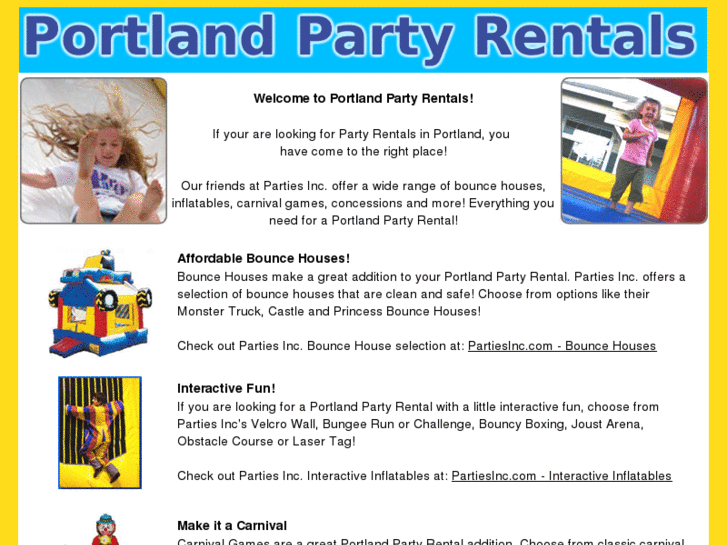 www.partyrentalportland.info