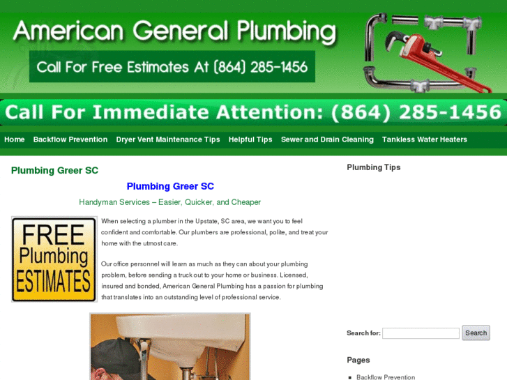 www.plumbinggreersc.com