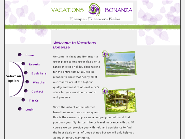 www.vacations-bonanza.com