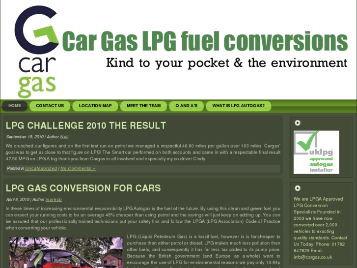 www.cargas.co.uk