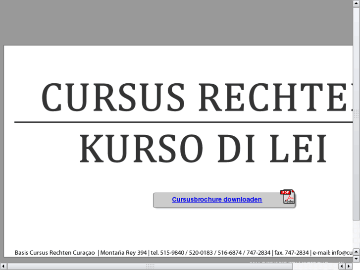 www.cursusrechten.com