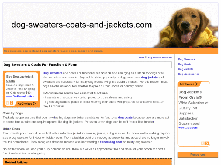 www.dogsweatersandcoats.com