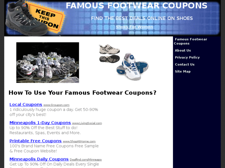 www.famousfootwearcoupons.net