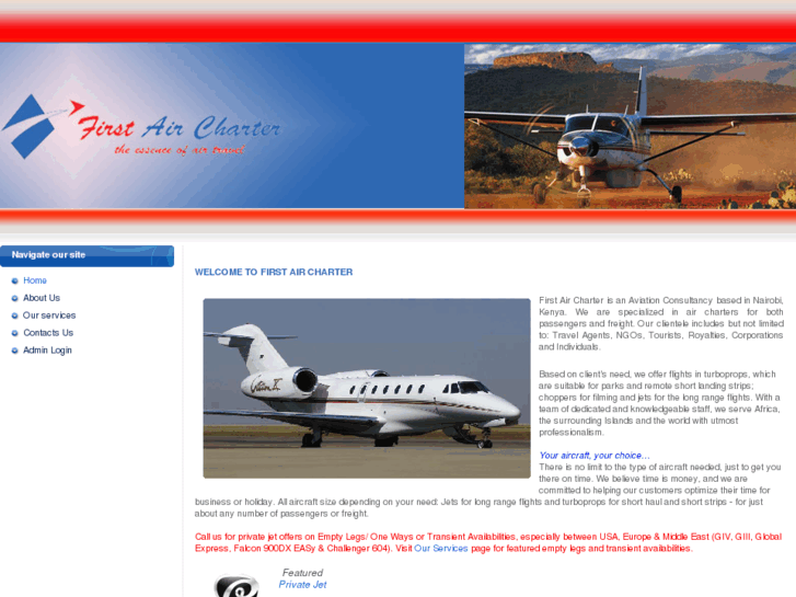 www.firstaircharter.com