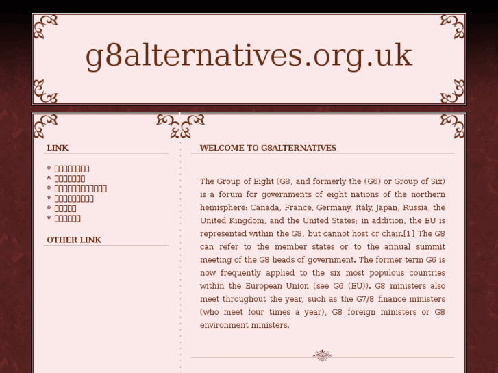 www.g8alternatives.org.uk