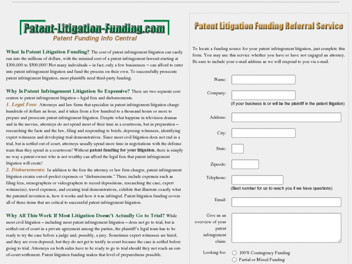 www.patent-litigation-funding.com