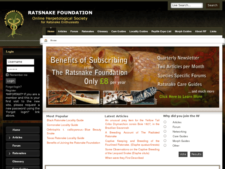 www.ratsnakefoundation.org