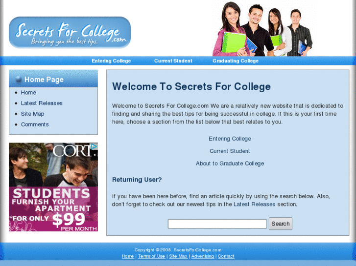 www.secretsforcollege.com