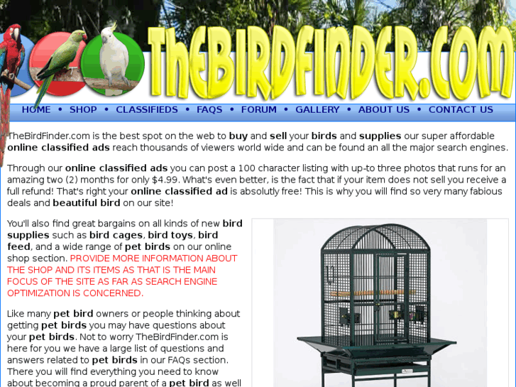 www.thebirdfinder.com