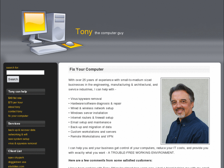 www.tony-thecomputerguy.com
