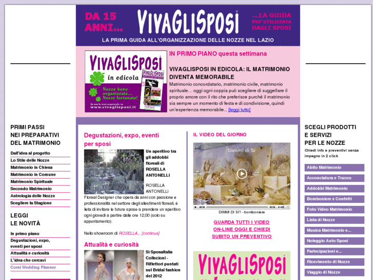 www.vivaglisposi.it