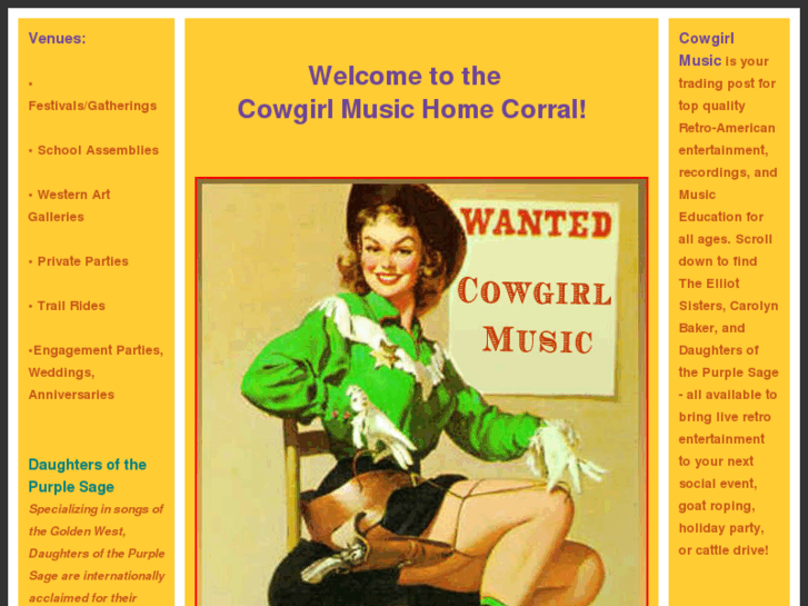 www.cowgirlmusic.com