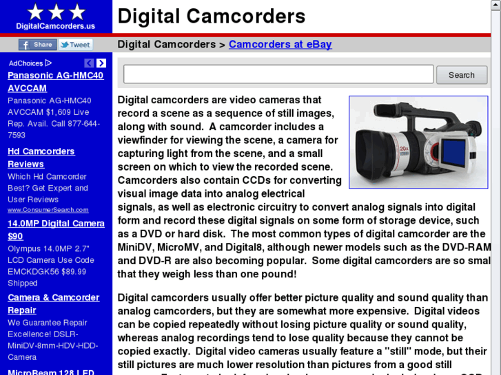 www.digitalcamcorders.us