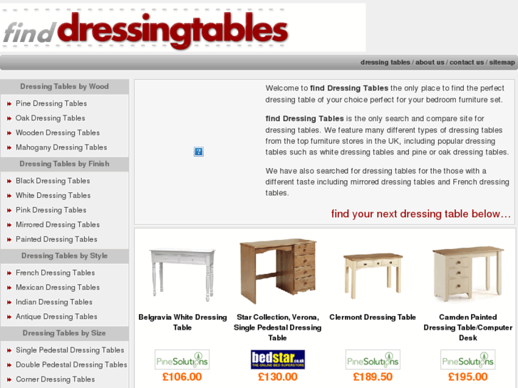 www.finddressingtables.co.uk