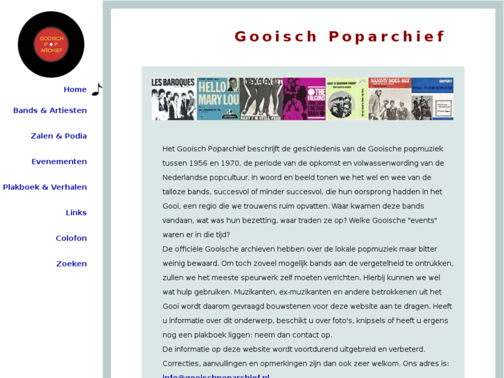 www.gooischpoparchief.nl