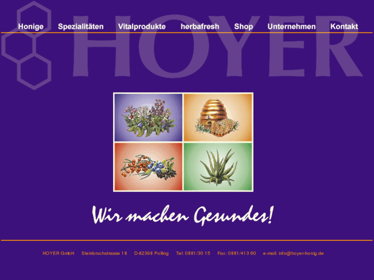 www.hoyer-honig.biz