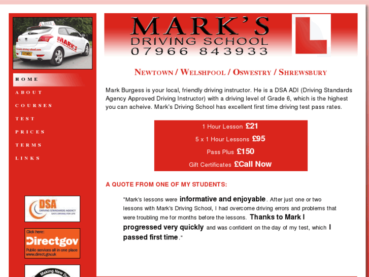 www.marks-driving-school.com