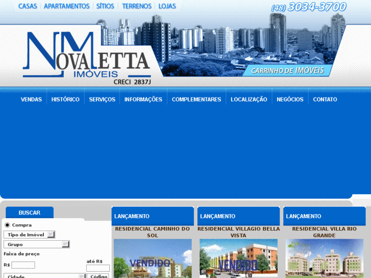 www.novamettaimoveis.com