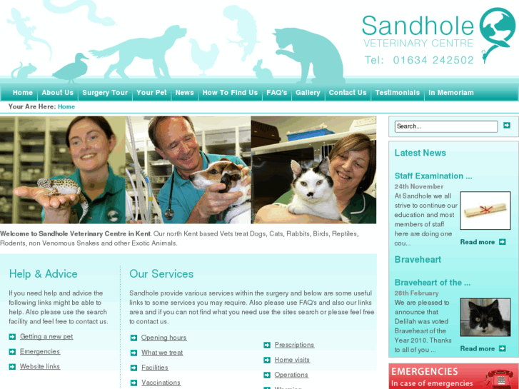 www.sandholevets.com