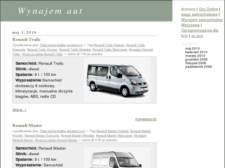 www.wynajem-aut.eu