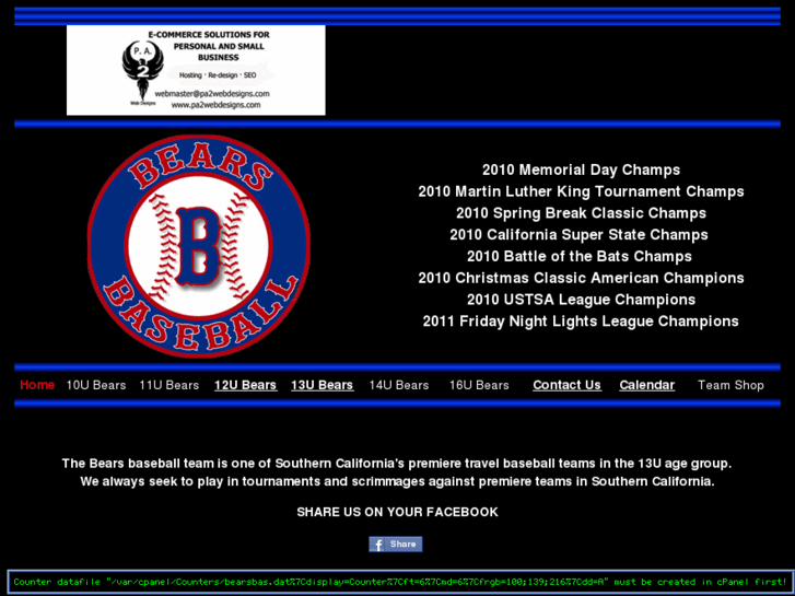 www.bearsbaseballclub.com