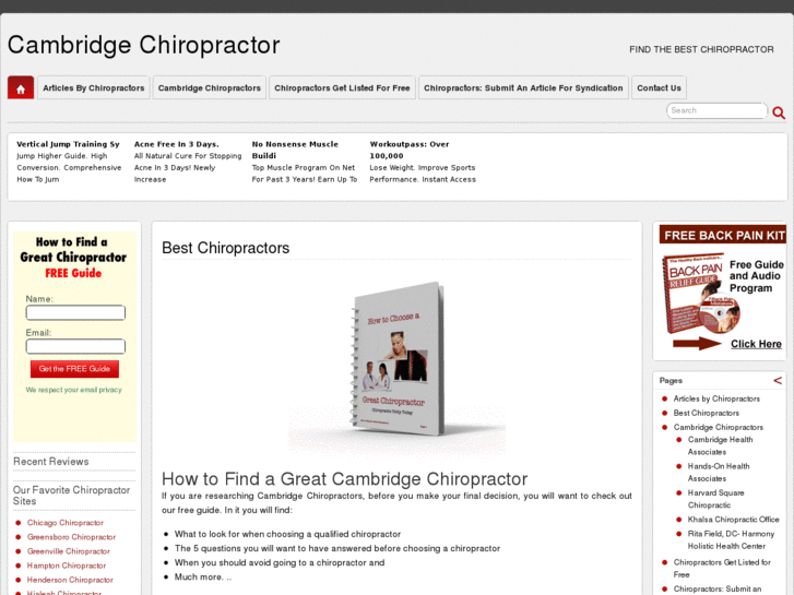 www.cambridgechiropractor.org