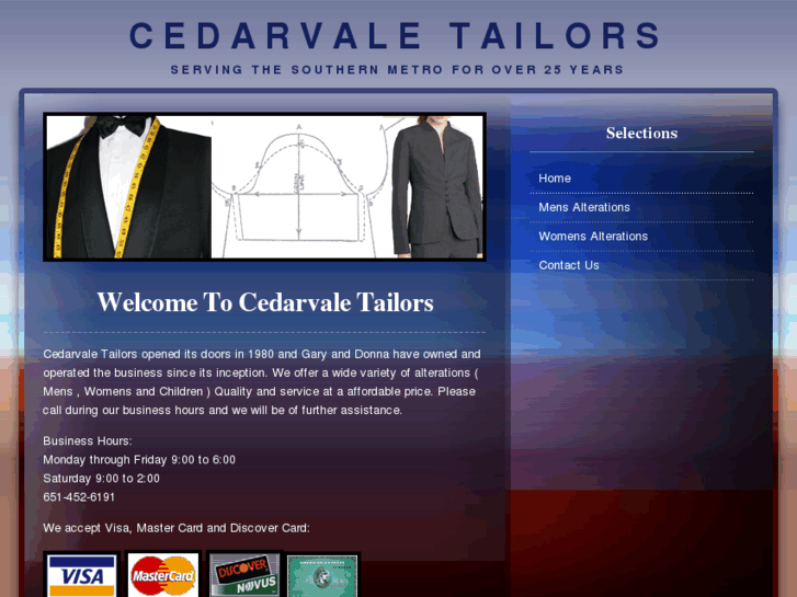 www.cedarvaletailors.com