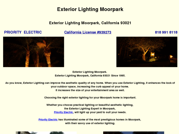 www.exteriorlightingmoorpark.com