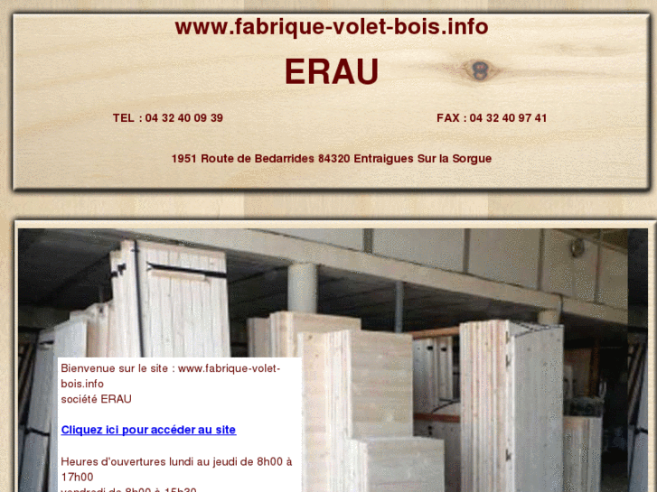 www.fabrique-volet-bois.info