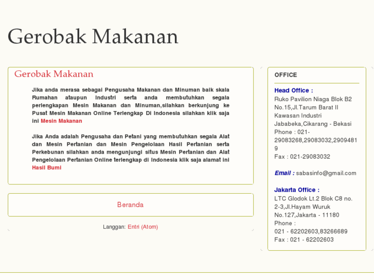 www.gerobakmakanan.com