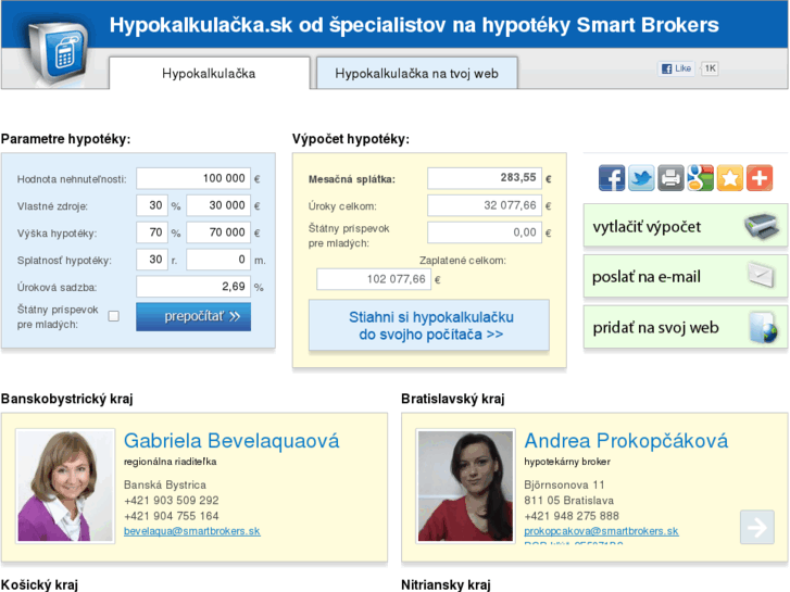 www.hypokalkulacka.info