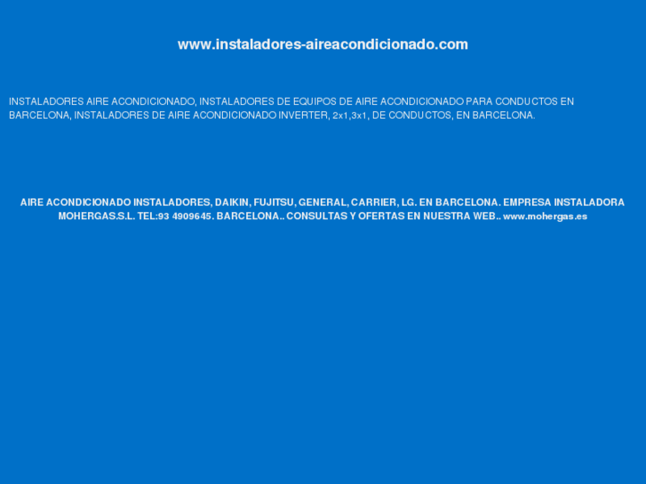 www.instaladores-aireacondicionado.com