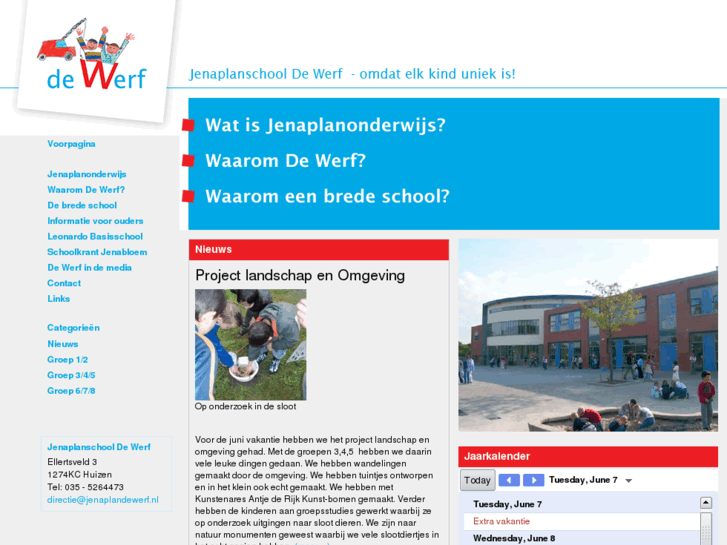 www.jenaplandewerf.nl