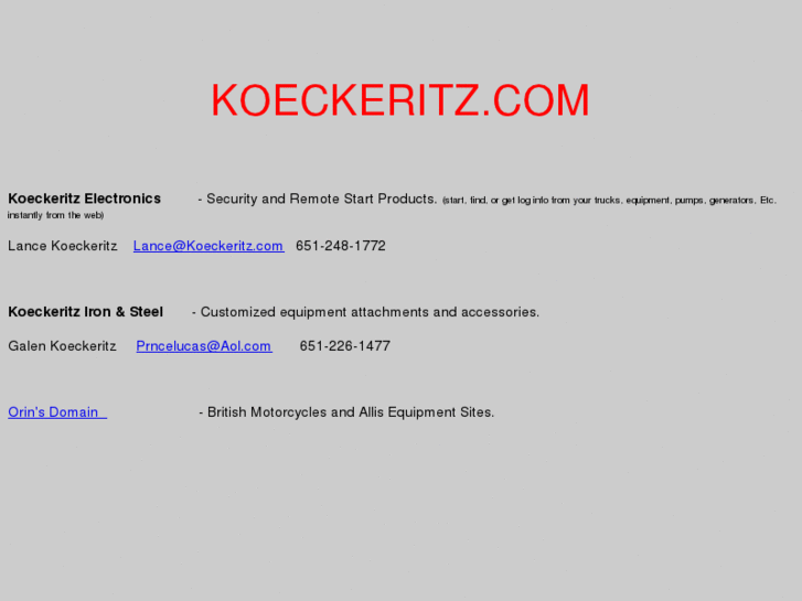 www.koeckeritz.com