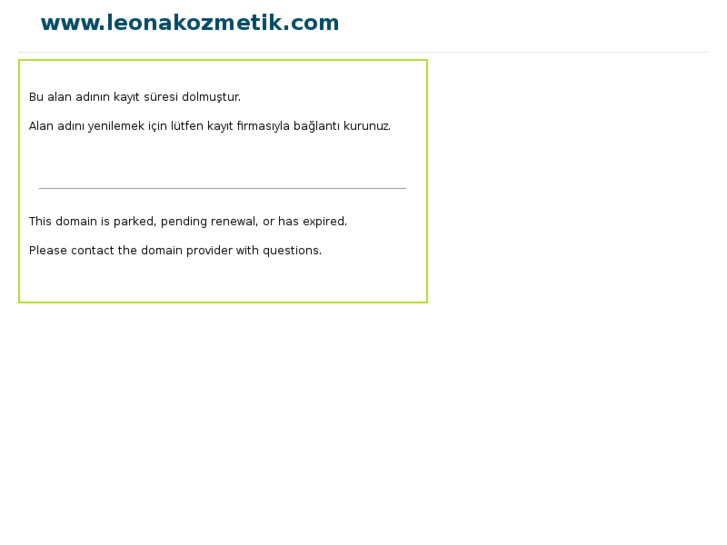 www.leonakozmetik.com