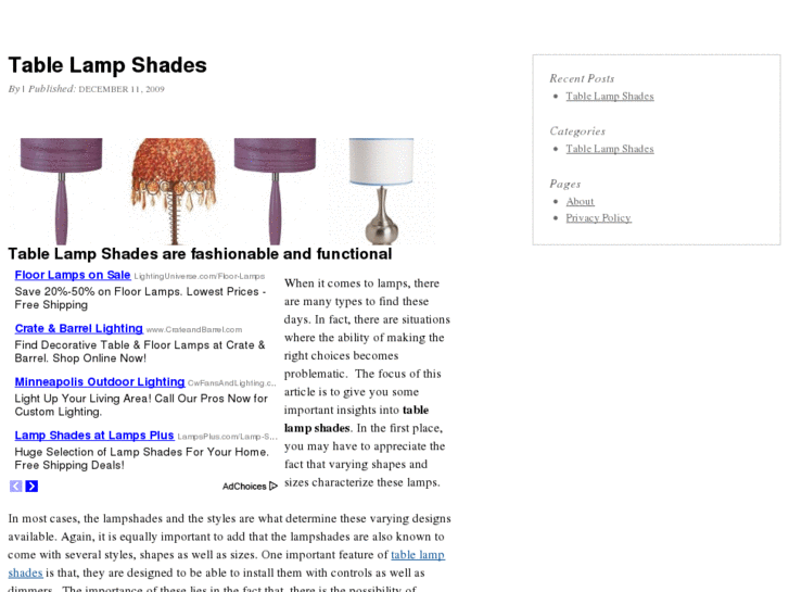 www.tablelampshades.org