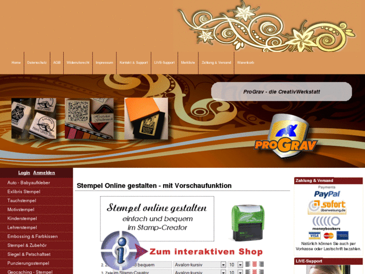 www.tauch-stempel.de