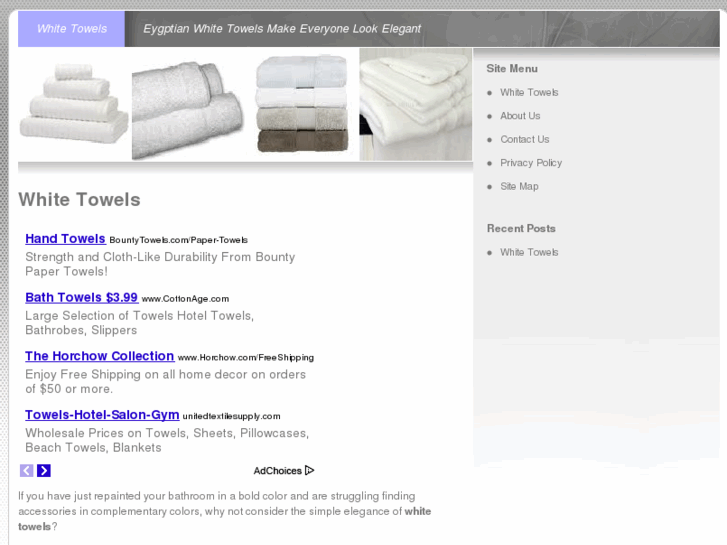 www.whitetowels.net