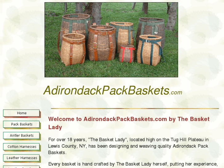 www.adirondackpackbasket.com