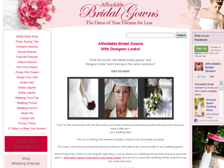 www.affordable-bridal-gowns.com