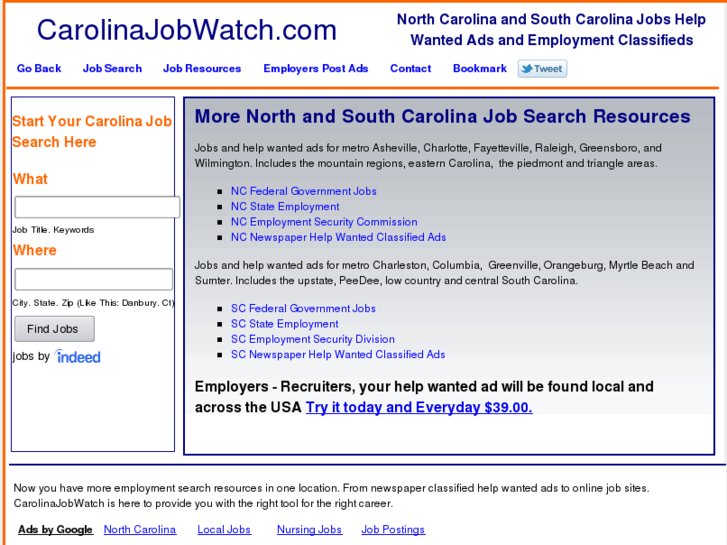 www.carolinajobwatch.com